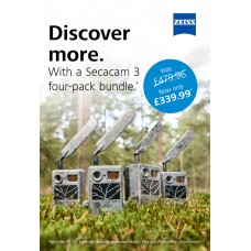Zeiss Secacam 3 Trail Camera 4 Pack Bundle
